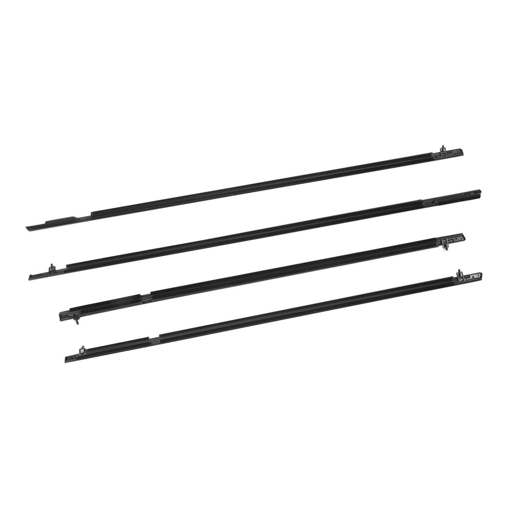 4Pcs Window Seal For Civic Sedan 2006-2011 Weatherstripping Replacement Black 9341387753686