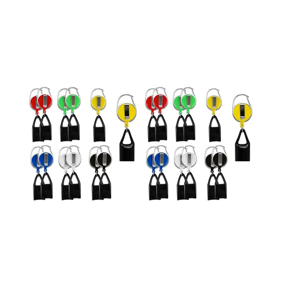 24Pcs Retractable Lighter Holder Lighter Keychain Multicolor Lighter Holder Keychain With Clip Classic Lighter Cover 6031076956735