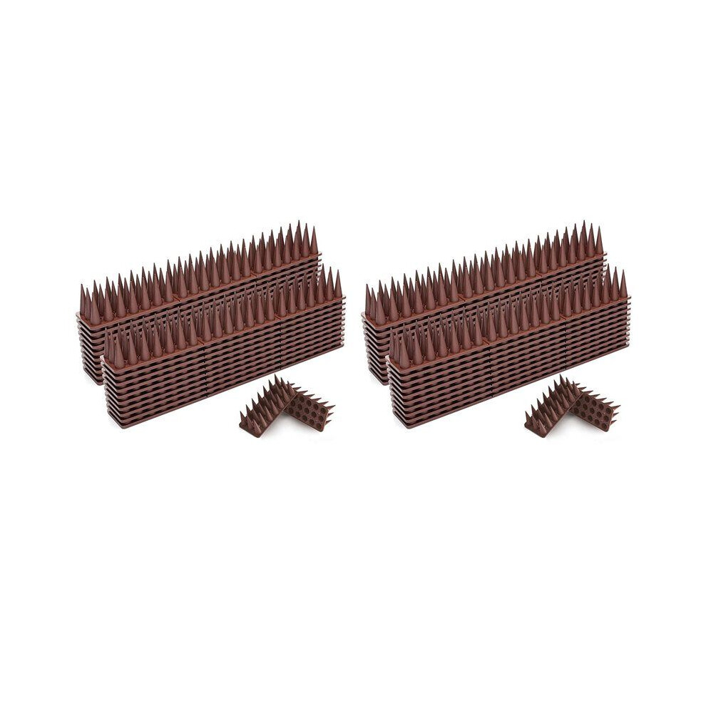 40 Pcs Bird Deterrent Spikes Birds Repellent Spikes For Outside To Keep Birds Away,Fence Spikes For Railing And Roof 6031959873326