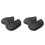2X Cuscino per Auto Memory Foam Ortopedico Cuscino per Prostata Coccige Sciatica Schienale Sedia Comfort per Auto 1