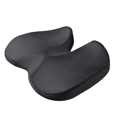 2X Cuscino per Auto Memory Foam Ortopedico Cuscino per Prostata Coccige Sciatica Schienale Sedia Comfort per Auto 1