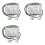 3X High and Low Liquid Level Intelligent Controller with 2Non-Contact Sensor Module Automatic Control Liquid Water Level 1