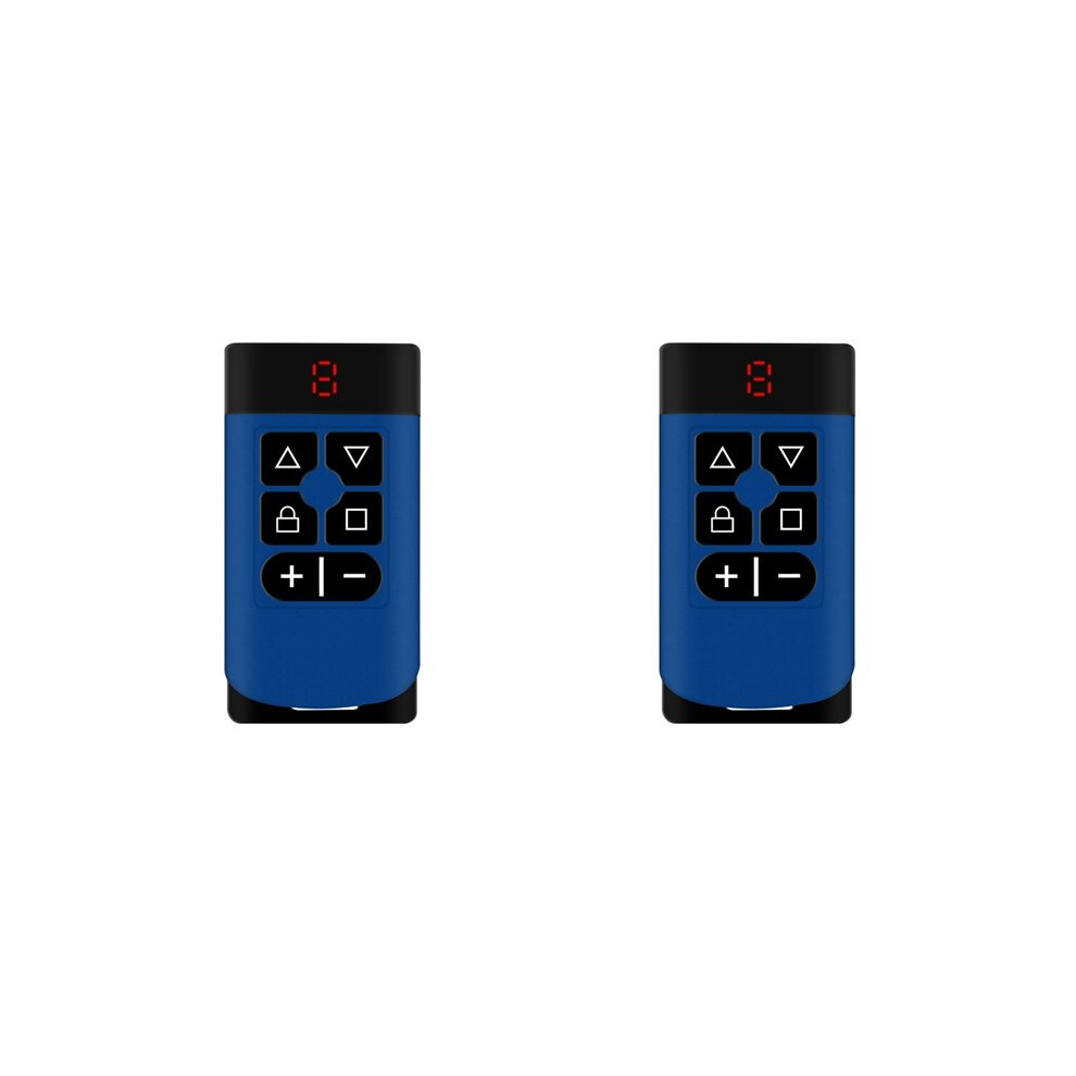 2X 6-Button Garage Door Remote Control Duplicator 315Mhz-868Mhz Multi-Frequency Code Grabber Clone Gate Garage A 4712469519912