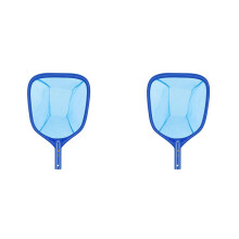 2X Pool Skimmer Net,for 1-1/4Inch Pole, Pool Skimmer for Cleaning Pool, Spas,Ponds and Kids Inflatable Pool B