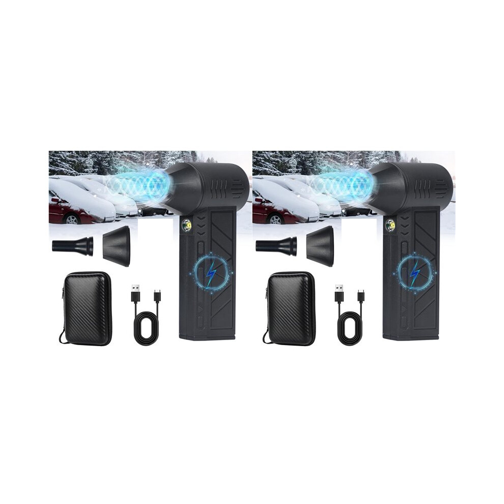 2X Turbo Blower, Turbo Snow Blower, Handheld Snow Blower,Handheld Small Car Snow Blower, With Led Light 4712663185845