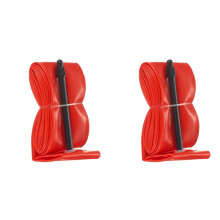 2X MOTSUV TPU Inner Tube for 700C Gravel Road Bikes Compatible with 700x35-50C Tires MTB 29x1.5-1.95 45MM