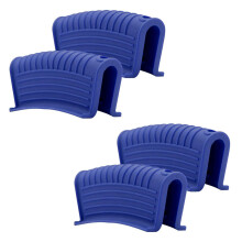 Thickened Silicone Pan Handle Cover Insulation Cover Pan Ear Clip Cast Iron Pan Frying Pan Wok Handle Holder,,4PCS