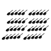 40 Pcs Coffee Measuring Spoons Plastic Measuring Tablespoons for Coffee, Tea and Milk Powder Spoons(7G/0.25Oz/Black)