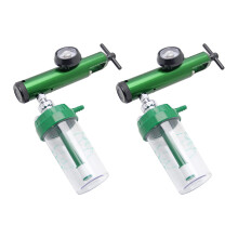 2X Débitmètre D'Oxygène Régulateur D'Oxygène 0-15 L/Min Régulateur de Pression RéDucteur Mètre de Soupape