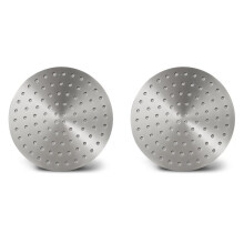 2pcs 51mm Puck Screen, 0.8mm Thickness Espresso Puck Screen for Portafilter 51mm, Stainless Steel Espresso Puck Screen