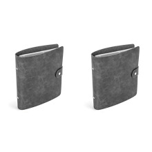 2X Samenaufbewahrungs-Organizer, Samenordner mit 100 Taschen und Verschließbaren Samenumschlägen, Aufbewahrungsbox für Gartensamen, Samenpaket