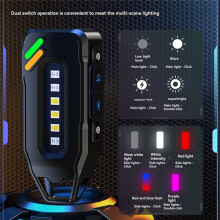 Multifunctional  COB Keychain Light USB Charging Emergency Lamps Strong Magnetic Repair Work Outdoor Camping Light