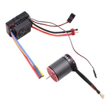 Motor Sem Escovas 3650 À Prova D'Água com Combinação ESC 60A para Peças de Caminhão de Carro RC 1/10 5200KV