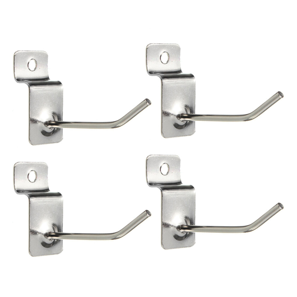 100 X Slatwall Single Hook Pin Shop Display Fitting Prong Hanger 50Mm 6032793077048