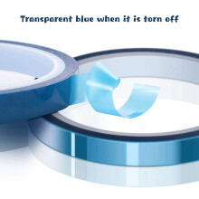 12 Rolls of High Temperature Adhesive Tape,Thermal Vinyl Pressing Tape,Heat-Resistant Sublimation,for Thermal Transfer B