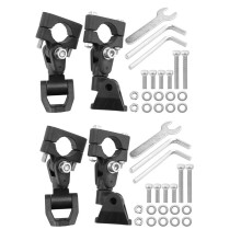 2X Motorcycle Spotlight Fixing Bracket Fog Lamp Mounting Bracket LED Auxiliary Lamp Bracket for - R1200GS F800GS