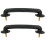 2X Hood Windshield Hold Down Bracket Footman Loop - Hood Footman Loop for 1997-2018   JK JT 2