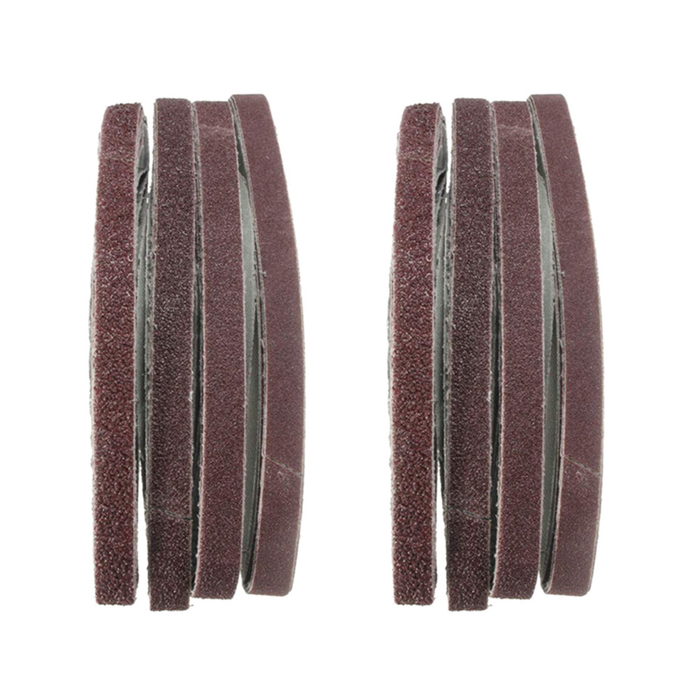 40Pcs 13X457mm Zirconia Abrasive Sanding Belts 40/60/80/120 Grit 6031995443347