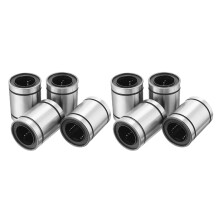 8 Pcs LM20UU 20X32X42mm Double Side Rubber Seal Linear Motion Bearing Bushing
