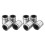 8 Pcs LM20UU 20X32X42mm Double Side Rubber Seal Linear Motion  Bearing Bushing 2