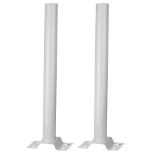 2pcs 50CM Mounting Pole Support for Outdoor LED Solar Light Street Lamp 40W/90W/120W Light
