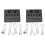 2X V8 Sound Card Audio Set Interface External USB Live Microphone Sound Card  Function for Singing Recording 1