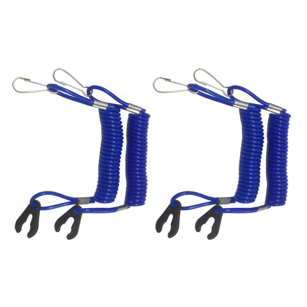 4X Boat Outboard Engine Motor Kill Stop Safety Tether Lanyard For 6032598225422