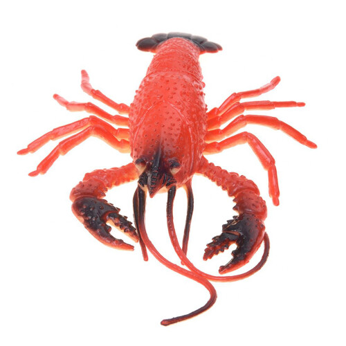 2X Lobster Modell Simulation  Kinder Spielzeug - Rot