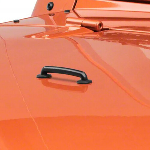 2X Hood Windshield Hold Down Bracket Footman Loop - Hood Footman Loop for 1997-2018   JK JT 2