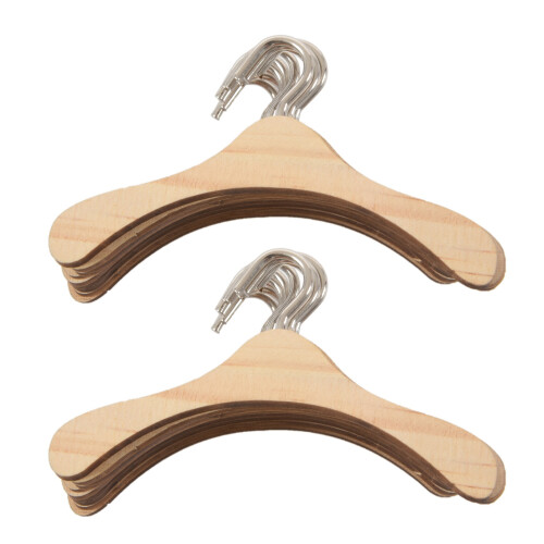 20pcs Wooden hanger for 1/4 BJD dolls