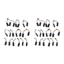 20 Pairs 12.7 x 5.5 x 4mm Motor Carbon Brushes for Electric Drill