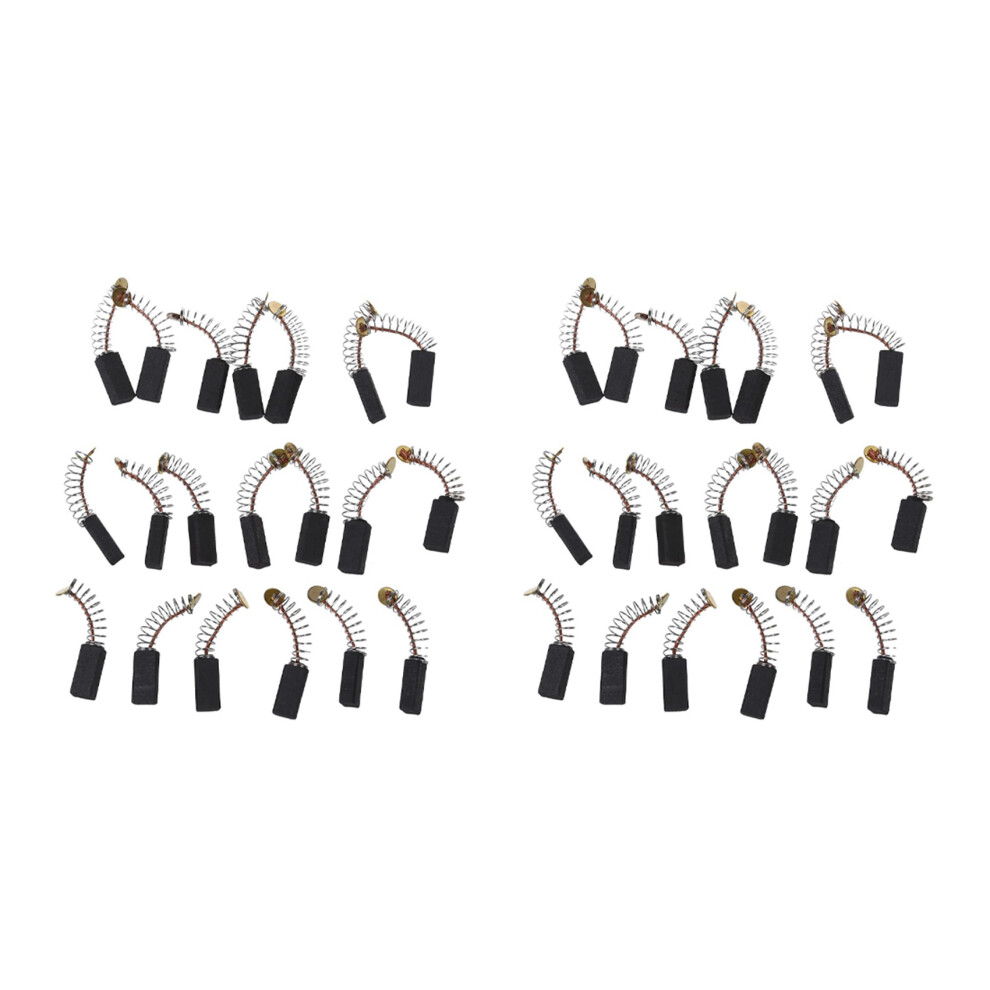 20 Pairs 12.7 X 5.5 X 4Mm Motor Carbon Brushes For Electric Drill 6031710331027