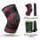 2X SKDK Con Supporto Al Ginocchio Per Compressione Del Ginocchio 3D a Compressione Regolabile, Nero M 4