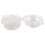 100 x Single Plastic Clear Cupcake Holder / Cake Container Dome Muffin Carrier 2
