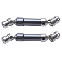 2Pcs Metal Rear Center Drive Shaft CVD Transmission Shaft for 1:12  12428 12423 RC Car