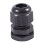 100 x Black Plastic Waterproof Connector PG11 5-10mm Diameter Cable Gland 7