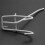30 Pcs 3.9Inch Long White Metal Store Grid Wall Bracket Display Hooks 2