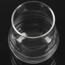 2X Transparent Glass Honey Jar with Lid Honey Jar with Dipper, Clear, 9 Ounces