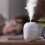 2X Air Humidifier USB Small 220Ml  Portable Cool Mist Diffuser for Bedroom Office Desk Car Aroma Atomizer,White 4