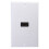 2X 1-Schnittstelle -Wand Frontplatte Panel Abdeckung Koppler Outlet Extender 3D 1080P Weiss 2