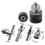 10Pcs 1.5-10mm 3/8-24UNF Drill Chuck Set Drill Adapter Changed Impact Wrench Into Eletric Drill Chuck Drill Tool Kits 2