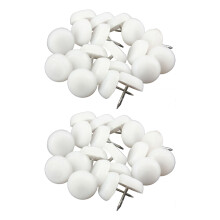 200X 14mm Pieds Pad Skid Glide Nail Protector Furniture Chaise Table Leg