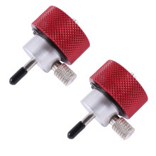 2X Accessoires de Gaz de Boule de Peinture D'Adaptateur de Remplissage de Propane RéUtilisables pour Réservoir de Gaz Vert Avec Adaptateur de