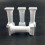 16Pcs White Small+Large Plastic Cake Pillars,Wedding Cake Pillars Stand,Fondant Cake Support Mold 7