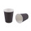 80 Paper Cups (9Oz) - Plain Solid Colours Birthday Party Tableware Catering(Black) 4