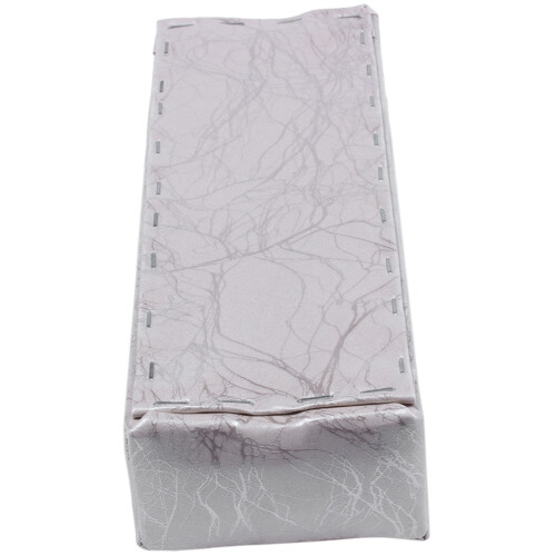 2X Manicure Hand Pillow Rectangle Pu Leather Hand Rest Silver 2