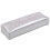 2X Manicure Hand Pillow Rectangle Pu Leather Hand Rest Silver 8
