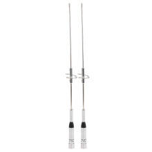 2X Dual Band Antenna UHF / VHF 144/430MHz 2.15 / 3.0DBi High Gain Amateur Mobile Car Radio SL16 / UHF-J / M Type
