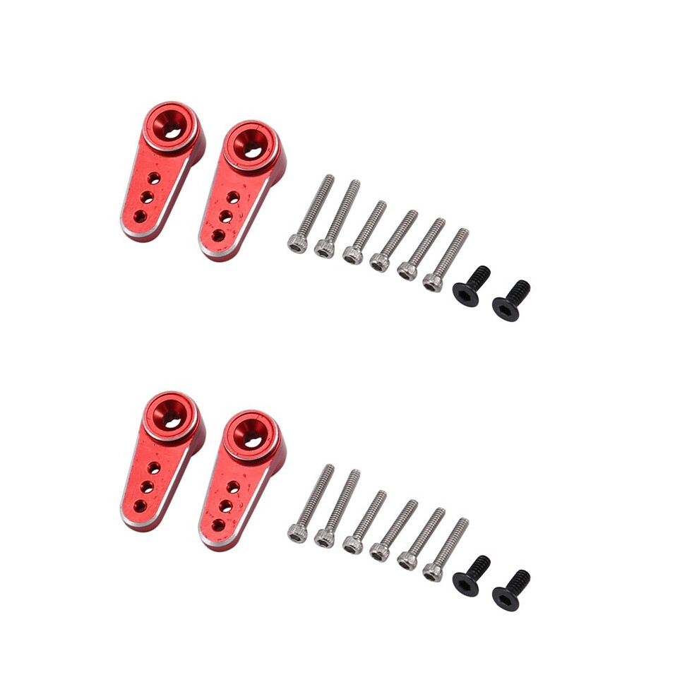 4Pcs Metal 15T Servo Arm Servo Horn Fit Es08ma Servo For Axial Scx24 1/24 Rc Crawler Car Upgrade Parts,2 4713939445564