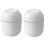 2X Air Humidifier USB Small 220Ml  Portable Cool Mist Diffuser for Bedroom Office Desk Car Aroma Atomizer,White 1